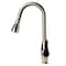 Alfi Brand Brushed Nickel Traditional Gooseneck Pull Down Kitchen Faucet ABKF3783-BN - alternate 10